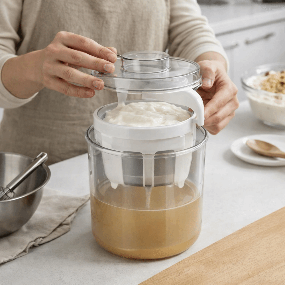 Nutrition And Fitness - Colino per Yogurt in Acciaio Inossidabile