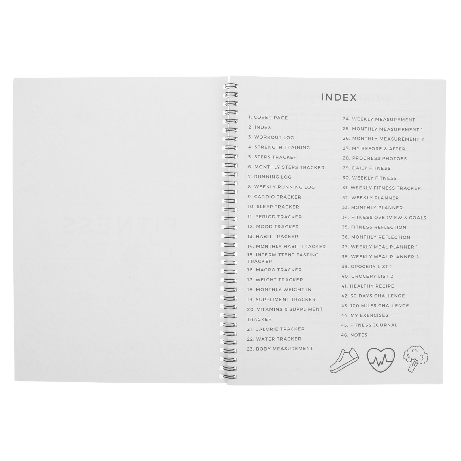 Agenda per il fitness 11,7x8,5 - Nutrition Of Fitness recensione e prezzo